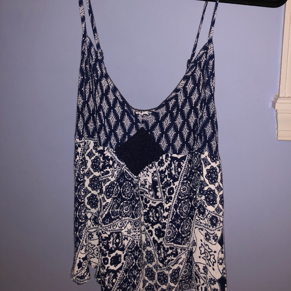 Band of Gypsies Navy/White Top